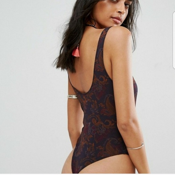 ❤️SOLD ON DEPOP❤️ Free People Bodysuit 🥀 Freesia Black Mesh - Picture 8 of 8